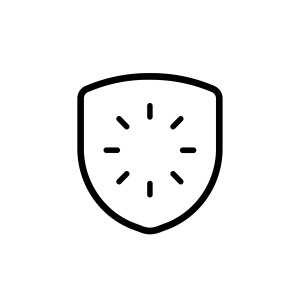 Protection against arc welding radiation icon