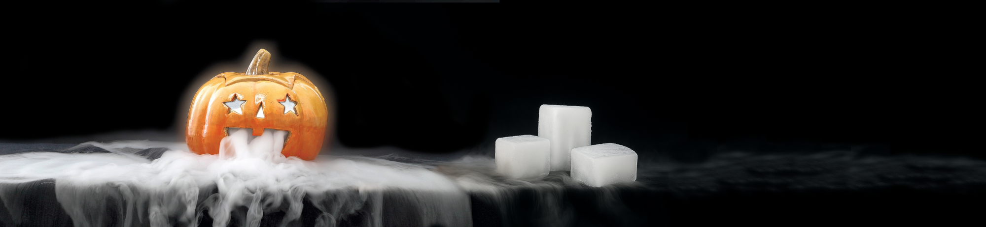 Dry-ice for Halloween.